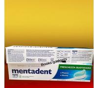 11 Tubetti Mentadent Dentifricio Freschezza Quotidiana Fluoro Menta 75ml