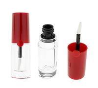5 tubetti vuoti per lucidalabbra, tinta per labbra, olio per ciglia, contenitore fai da te, flaconi da 2 ml, nero trasparente, n. 7, Come descritto, tipo 3, Type 3, come descrizione