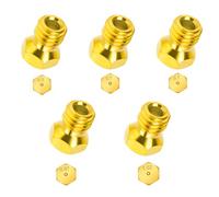5 ugelli a gas butano universali per piano cottura a gas naturale GPL,iniettore di gas sprinkler bottiglia kit di conversione, 1 da 0,5 cm, 2 da 0,7 cm, 1 da 0,87 cm, 1 da 1,02 cm