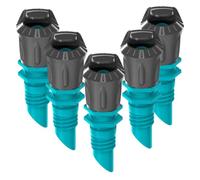 5 ugelli a spruzzo a 180°, 4,6 mm, 3/16", per irrigatore Gardena Micro Drip System #02