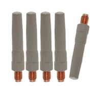 5 ugelli conduttori metallici anticorrosione da 40 mm con rivestimento resistente all'usura per varie apparecchiature di saldatura