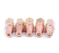 5 ugelli per saldatura a gas ossipropano, punte per torce H01-6, accessori per ugelli di ricambio, 0,9 mm, 1,0 mm, 1,1 mm, 1,2 mm, 1,3 mm (1,1 mm)