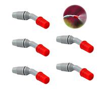 5 ugelli spruzzatori, accessori spray per irrigazione da giardino, parti di ricambio per spruzzatore, rimozione di erbacce e parassiti, per irrigazione e pulizia