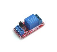 5 V 12 V 24 V Alto e Basso Livello Trigger 1 Canale Modulo Relè Schermatura della Scheda di Interfaccia for AVR DSP ARM MCU a Basso Livello(Red 12V)