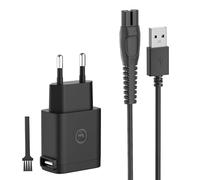 5 V Trimmer Caricabatterie Compatibile con Philips OneBlade QP2734 QP2724 QP2824 QP2834 QP4631 One Blade Philipp, USB Adattatore CA AVCE Cavo 1,5 m per rasoio