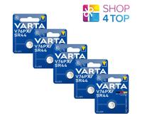VARTA V 76PX - Pila a bottone in ossido di argento, V 76 P x 145 mAh, 11,6 x 5,