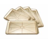 5 Vassoio Sottotorta Paperino Color Oro cm.36x47 Cakeboard Vassoi Per Dolci