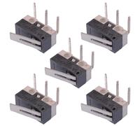 5 x 11mm Microinterruttore PCB Subminiatura Orizzontale A Leva SPDT 3A