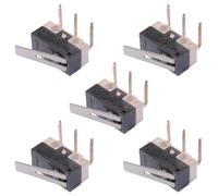 5 x 13mm Microinterruttore a Leva Sottomin. Orizzontale PCB SPDT 3A