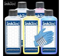 5 X 1L Inktec Pigmento Inchiostro PFI-310MBK PFI-310BK PFI-310Y PFI-310M