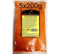 5 x 200 g Ras El Hanout ROT Miscela Di Spezie Marocco Per Couscous Tagine