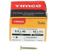 5 X 40mm Pozidriv Doppio Svasate Zyp Solo Truciolare & Viti Legno 200 Confezione