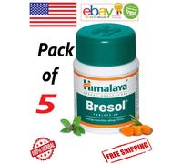 (5 x 60 = 300 compresse) Himalaya Bresol per il benessere respiratorio (SPEDI...