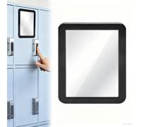 5 x 7 In Specchio Magnetico per Armadietto Magnetico Specchio Trucco da Viaggio Specchia Acrilico Specchia per Armadietti da Ufficio Armadietti Scolastici per Armadietto Portatile Specchi