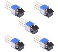 5 X 7046ABX435 Interruttore Rocker PCB DPDT 4A 30VDC