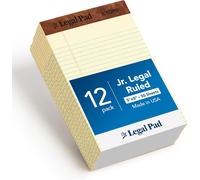5 X 8 Blocchetti Legali, Confezione Da 12, Marca the Legal Pad, a Righe Strette,
