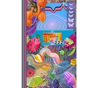 5 x 8 lined journal with 2026 monthly calendars: Life is Beautiful collage art