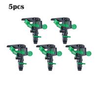 5 X ABS Impatto Sprinkler-Head Regolabile 0-360 Gradi 34Ft-60Ft Spray Distanza