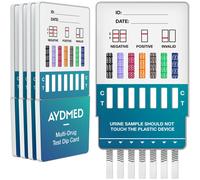5 x AYDMED Test Antidroga 7 in 1 Kit per Test Antidroga che consente di eseguire