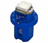 5 X B8.5d Tacho Illuminazione LED 5050 SMD BAX10D High Power 24 Volt Blu Kit di conversione per interni illuminazione strumentale illuminazione abitacolo