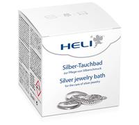 5 x bagno subacqueo in argento Heli con cesto di lavaggio, panno per la cura ...