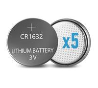 5 X Batteria 3v Cr1632 Cr 1632 A Bottone Al Litio Telecomando Dl1632 Pila_