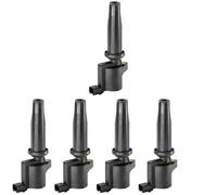 5 x Bobina d'accensione HELLA per FORD, MAZDA, VOLVO 3 I, C-MAX I, C30