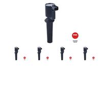 5 x Bobina d'accensione NGK per FORD, MAZDA, VOLVO 3 I, C-MAX I, C30, ECOSPORT