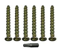 5 X Calcestruzzo Muratura Bulloni Testa Esagonale Autofilettanti Anchor M6 X