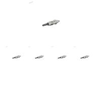 5 x Candela a incandescenza DENSO per CITRON, FIAT, FORD, OPEL, PEUGEOT, 106
