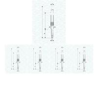 5 x Candela a incandescenza MAGNETI MARELLI per ALFA ROMEO, FIAT, OPEL, SAAB,