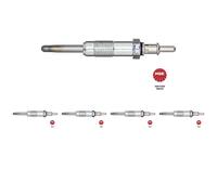 5 x Candela a incandescenza NGK per DAEWOO, MERCEDES-BENZ E VF210, KLASA E