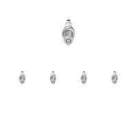 2x Bosch Candele Fürseat Ibiza Skoda VW Golf Polo Caddy 242236530