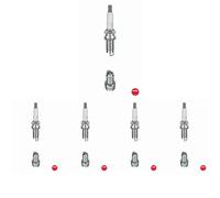 5 x Candela NGK per AUDI, SEAT, SKODA, VW A1, A3, A3 8P, A3