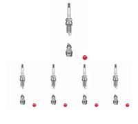 5 x Candela NGK per SEAT, SKODA, VW ALTEA, ALTEA XL, BEETLE, CADDY