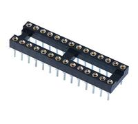 5 x Connettore Zoccolo IC DIP/DIL 28 Pin, Passo 0.3" per PCB