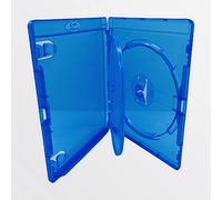 5 x - Custodia Tripla per Blu Ray, con Vassoio Interno da 14 mm