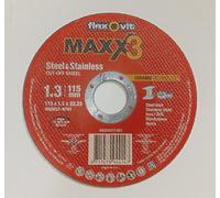 5 X DISCO DA TAGLIO 115x1,3x22,23 mm METALLI FERRO INOX LAMA SMERIGLIATRICE