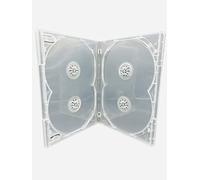 5 x Dragon Trading Amaray Multi 4 Dvd Case Multibox a 4 Vie, per Contenere 4 Dischi