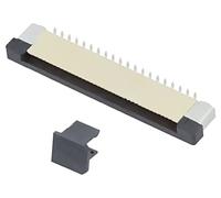 5 x DS1020-08-40VBT11-RR connettori: FFC/FPC stagnato SMT 500mA 50V PIN: 40 5