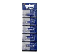 5 x Dunamis 27A A27 12 Volt Speciality batterie alcaline AKA MN27 L828 - per l'uso in telecomandi, campanelli wireless, sistemi di sicurezza, ecc (confezione da 5)