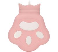 5 x EWANTO Mini: bottiglia di acqua calda in silicone a forma di gatto d'orso...
