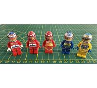 5 X F1 Minifigure Michael Schumacher Word Champion Ferrari Benetton Figure