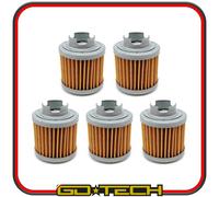 5 x FILTRO OLIO PIT BIKE MINIGP OHVALE DAYTONA TAKEGAWA LF GPX YX ZS 150 160 190