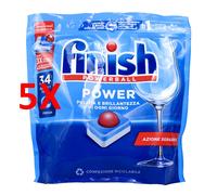 34 PASTIGLIE LAVASTOVIGLIE TABS DETERSIVO PIATTI FINISH POWERBALL ALL IN 1