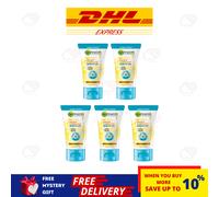 5 X Garnier Bright Complete 3 in 1 Schiuma Anti Acne Lavaggio Viso Pulizia Pr...