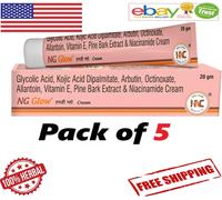 5 x Heal n Cure NG Glow Cream 20 g per melasma, pigmentazione e cicatrici da ...