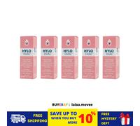 5 X HYLO DUAL Hylo-Protect OCCHI DROPS 10ml idratante occhi secchi allergia l...