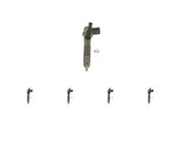 5 x Iniettore BOSCH per MERCEDES-BENZ CLK (C209), E VF210, KLASA C coupe