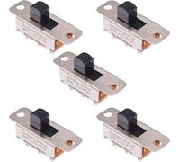 5 x Interruttore a Slitta Standard On-On DPDT 1.5A